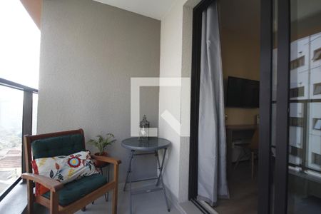 varanda de kitnet/studio para alugar com 1 quarto, 24m² em Vila Mariana, São Paulo