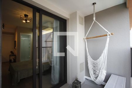 varanda de kitnet/studio para alugar com 1 quarto, 24m² em Vila Mariana, São Paulo