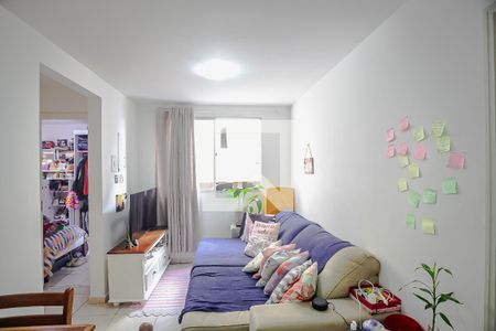 Sala de apartamento à venda com 2 quartos, 49m² em Paraisópolis, São Paulo