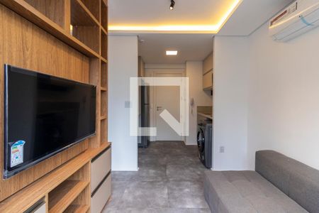 Sala de kitnet/studio para alugar com 1 quarto, 27m² em Vila Nova Conceição, São Paulo