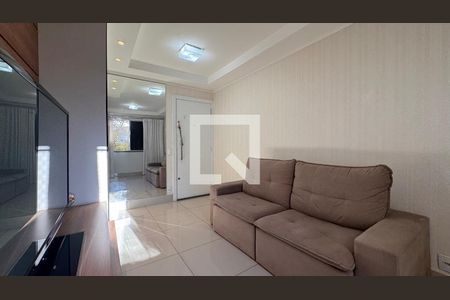 Sala de apartamento à venda com 3 quartos, 76m² em Conjunto Residencial Parque Bandeirantes, Campinas