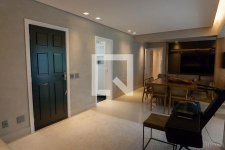 sala de apartamento à venda com 2 quartos, 92m² em Vila da Serra, Nova Lima
