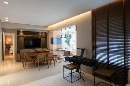 sala de apartamento à venda com 2 quartos, 92m² em Vila da Serra, Nova Lima