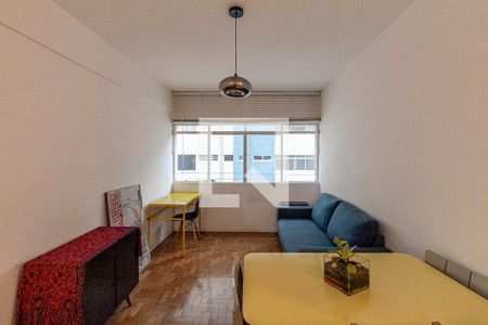 Sala de apartamento para alugar com 2 quartos, 55m² em Vila Buarque, São Paulo