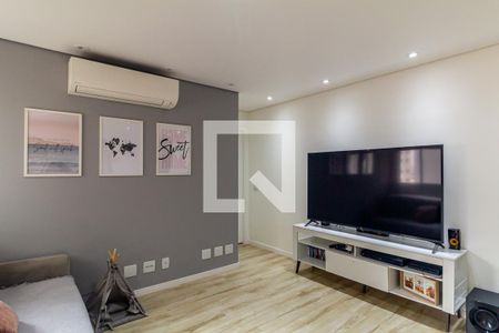 Sala de TV/Quarto Reversível de apartamento à venda com 2 quartos, 69m² em Barra Funda, São Paulo