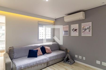 Sala de TV/Quarto Reversível de apartamento à venda com 2 quartos, 69m² em Barra Funda, São Paulo