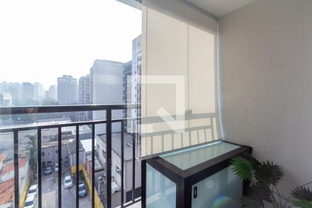 Varanda de apartamento para alugar com 1 quarto, 31m² em Indianópolis, São Paulo