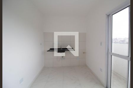 Sala-Cozinha de apartamento à venda com 2 quartos, 50m² em Vila Carmosina, São Paulo