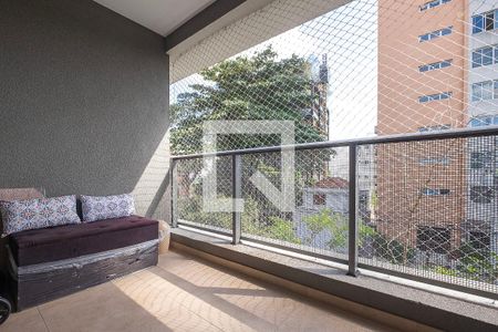 Studio - Varanda de kitnet/studio para alugar com 1 quarto, 25m² em Sumarezinho, São Paulo