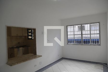 Sala de apartamento para alugar com 1 quarto, 53m² em Mirim, Praia Grande