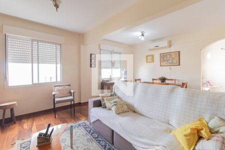 Sala de apartamento à venda com 1 quarto, 130m² em Cristal, Porto Alegre