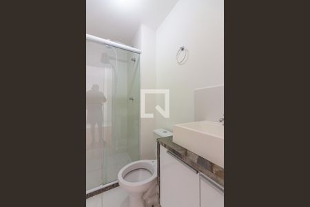 Banheiro  de apartamento à venda com 1 quarto, 44m² em Vila Yolanda, Osasco