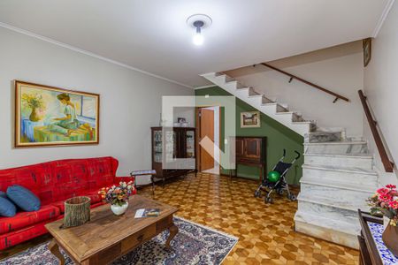 Sala de casa à venda com 3 quartos, 209m² em Vila Eldizia, Santo André