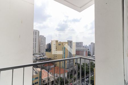 Varanda da Sala de apartamento para alugar com 1 quarto, 36m² em Liberdade, São Paulo
