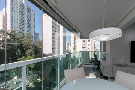 Varanda de apartamento para alugar com 2 quartos, 60m² em Cidade Monções, São Paulo