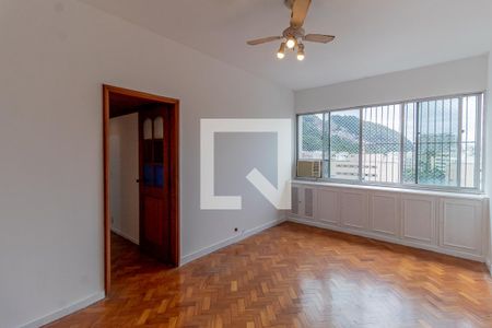 Sala de apartamento para alugar com 3 quartos, 92m² em Humaitá, Rio de Janeiro