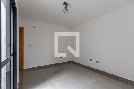 Sala de apartamento à venda com 2 quartos, 45m² em Vila Scarpelli, Santo André