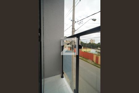 Varanda da Sala de kitnet/studio para alugar com 1 quarto, 25m² em Lopes de Oliveira, Sorocaba