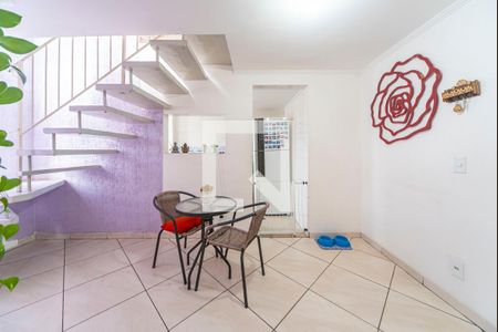 Sala de apartamento à venda com 2 quartos, 93m² em Parque São Vicente, Santo André