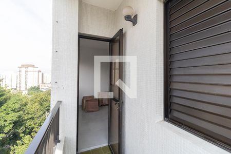 Varanda da Sala de apartamento à venda com 2 quartos, 84m² em Jardim Celeste, São Paulo