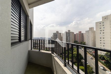 Varanda da Sala de apartamento à venda com 2 quartos, 84m² em Jardim Celeste, São Paulo