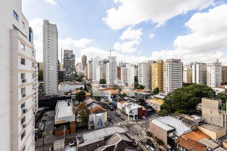 Sala - Vista de apartamento para alugar com 2 quartos, 120m² em Cerqueira César, São Paulo