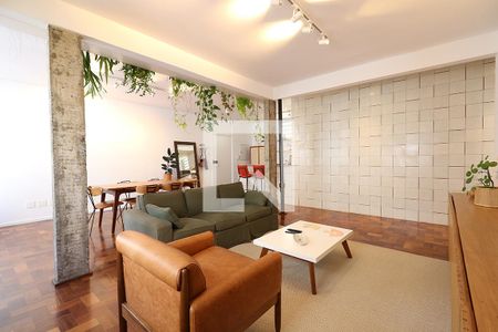 Sala de apartamento para alugar com 1 quarto, 85m² em Pinheiros, São Paulo