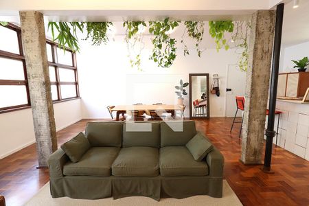 Sala de apartamento para alugar com 1 quarto, 85m² em Pinheiros, São Paulo