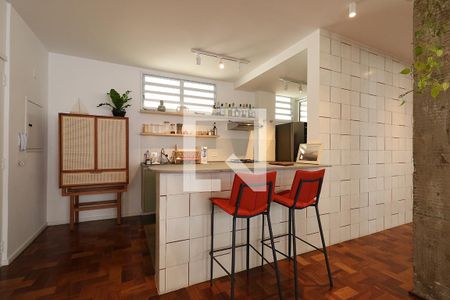 Cozinha Americana de apartamento para alugar com 1 quarto, 85m² em Pinheiros, São Paulo