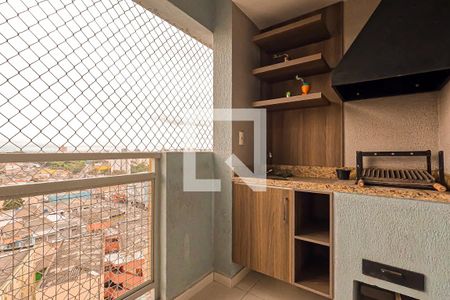 Varanda de apartamento à venda com 2 quartos, 62m² em Vila Barros, Guarulhos