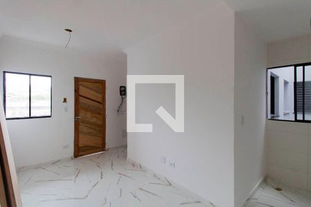 Sala e Cozinha Integrada  de apartamento à venda com 1 quarto, 28m² em Vila Ré, São Paulo