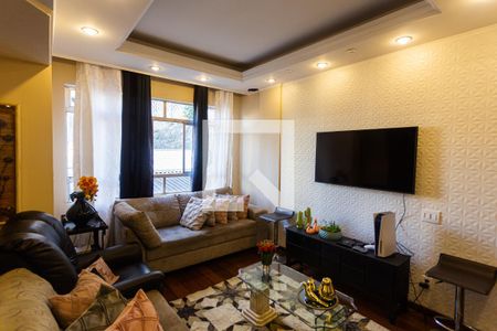 Sala 2 de apartamento à venda com 4 quartos, 216m² em Silveira, Belo Horizonte