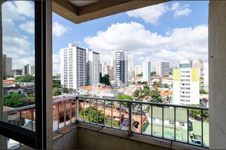 Varanda de apartamento à venda com 1 quarto, 42m² em Vila Clementino, São Paulo