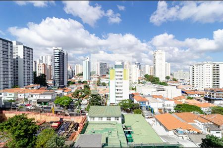 Vista da Varanda de apartamento à venda com 1 quarto, 42m² em Vila Clementino, São Paulo