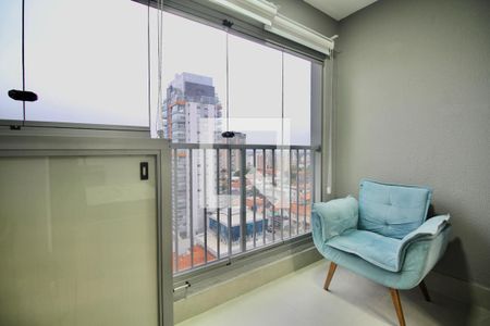 Varanda de kitnet/studio para alugar com 1 quarto, 26m² em Vila Mariana, São Paulo