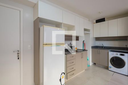 Cozinha de apartamento para alugar com 1 quarto, 35m² em Vila Leopoldina, São Paulo