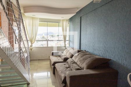 Sala de apartamento à venda com 3 quartos, 110m² em Horto, Belo Horizonte