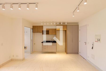 Sala de apartamento para alugar com 2 quartos, 66m² em Santo Amaro, São Paulo