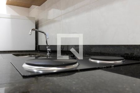 cozinha de kitnet/studio à venda com 1 quarto, 34m² em Mooca, São Paulo