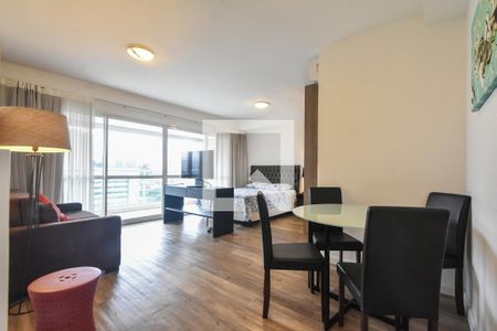 Sala de Jantar  de apartamento para alugar com 1 quarto, 49m² em Vila Gertrudes, São Paulo