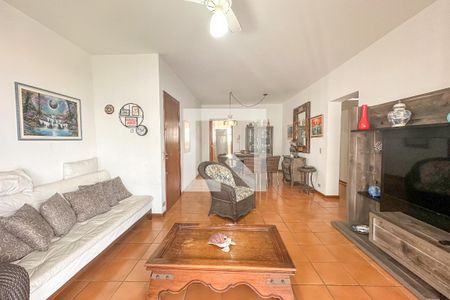 Sala de apartamento para alugar com 3 quartos, 110m² em Centro, Guarujá