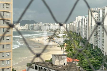 Varanda - vista de apartamento para alugar com 3 quartos, 110m² em Centro, Guarujá