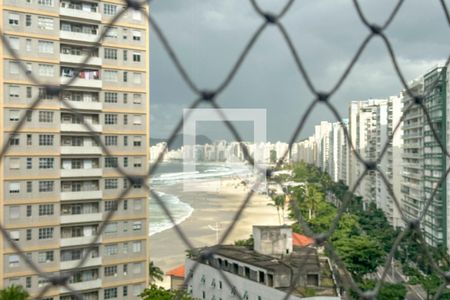 Varanda - vista de apartamento para alugar com 3 quartos, 110m² em Centro, Guarujá