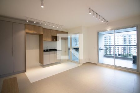 Sala de apartamento para alugar com 2 quartos, 66m² em Santo Amaro, São Paulo