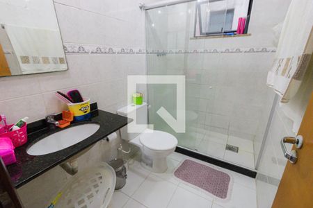 Banheiro da Suíte 1 de casa de condomínio à venda com 4 quartos, 280m² em Anil, Rio de Janeiro