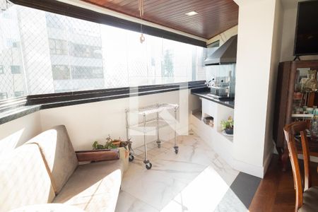 Varanda Gourmet  de apartamento à venda com 4 quartos, 240m² em Centro, São Bernardo do Campo