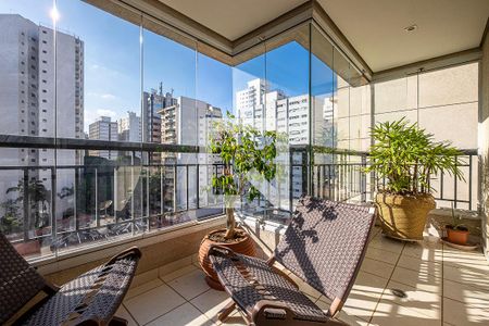 Sala - Varanda de apartamento para alugar com 2 quartos, 73m² em Paraíso, São Paulo