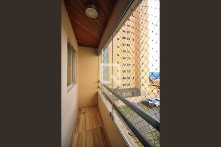 Sacada da Sala  de apartamento à venda com 3 quartos, 76m² em Planalto, São Bernardo do Campo