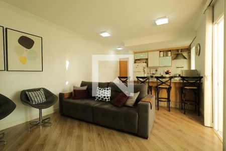 Sala de apartamento à venda com 3 quartos, 82m² em Jardim Bela Vista, Santo André