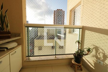 Sala - Varanda de apartamento à venda com 3 quartos, 82m² em Jardim Bela Vista, Santo André